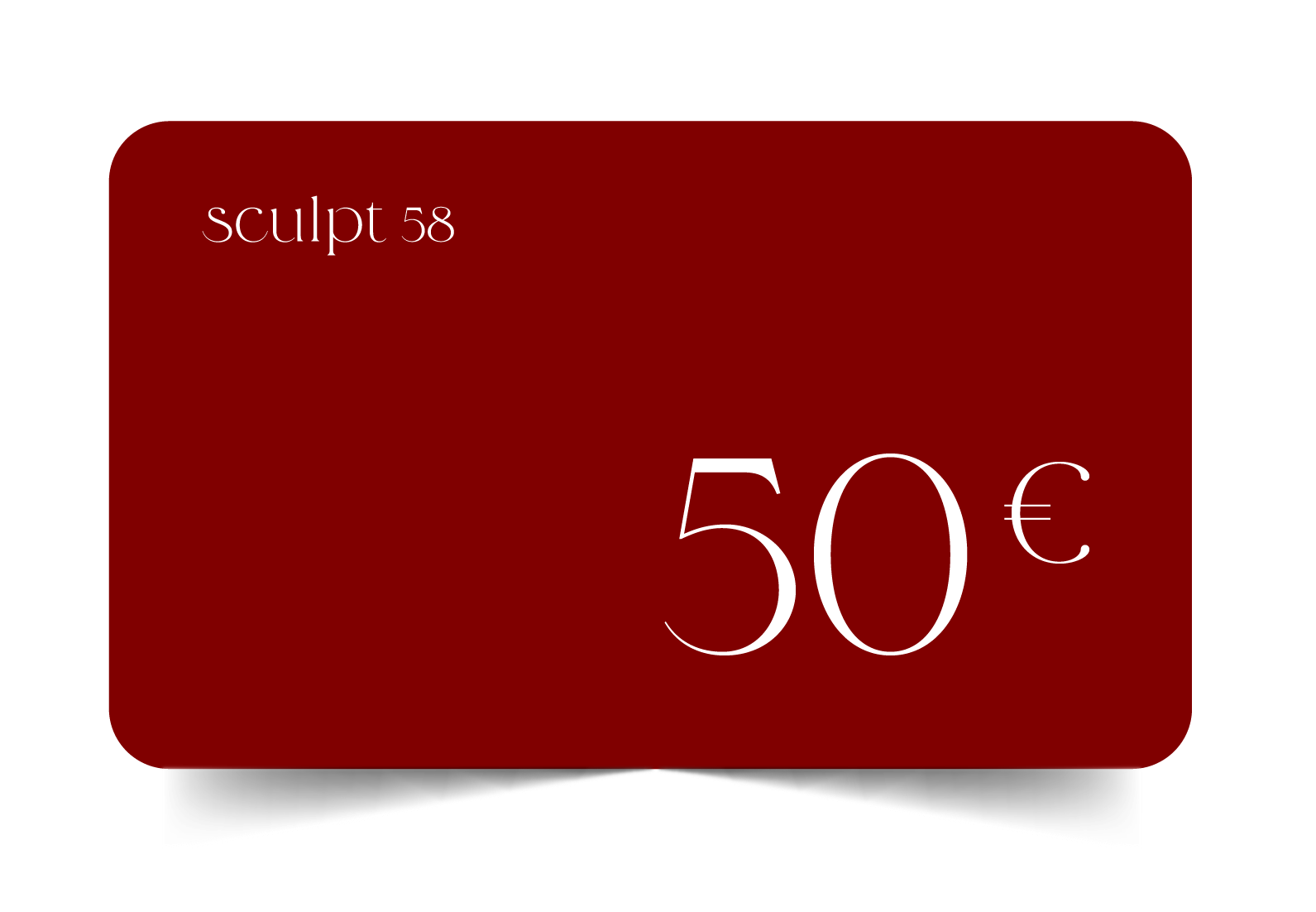 SCULPT 58 GIFT CARD