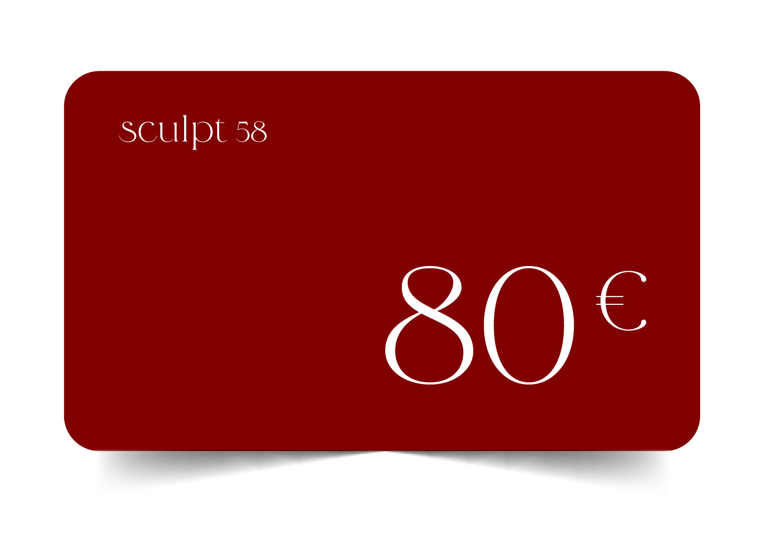 SCULPT 58 GIFT CARD